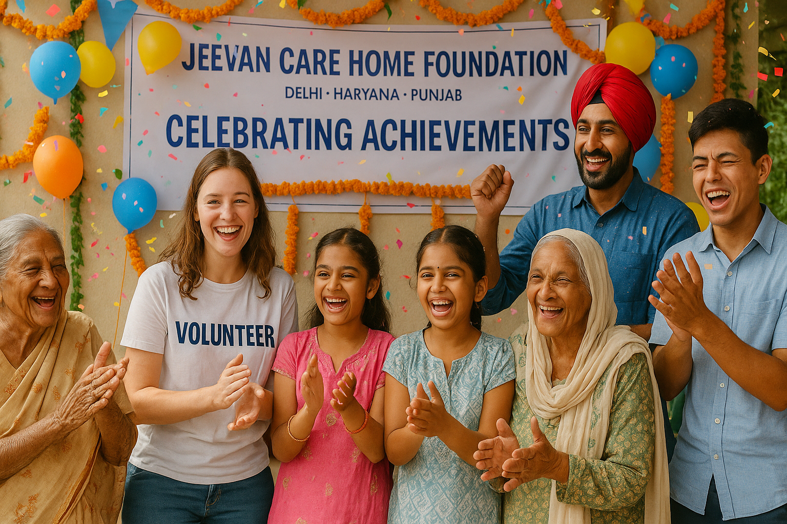 festival celebration with NGO